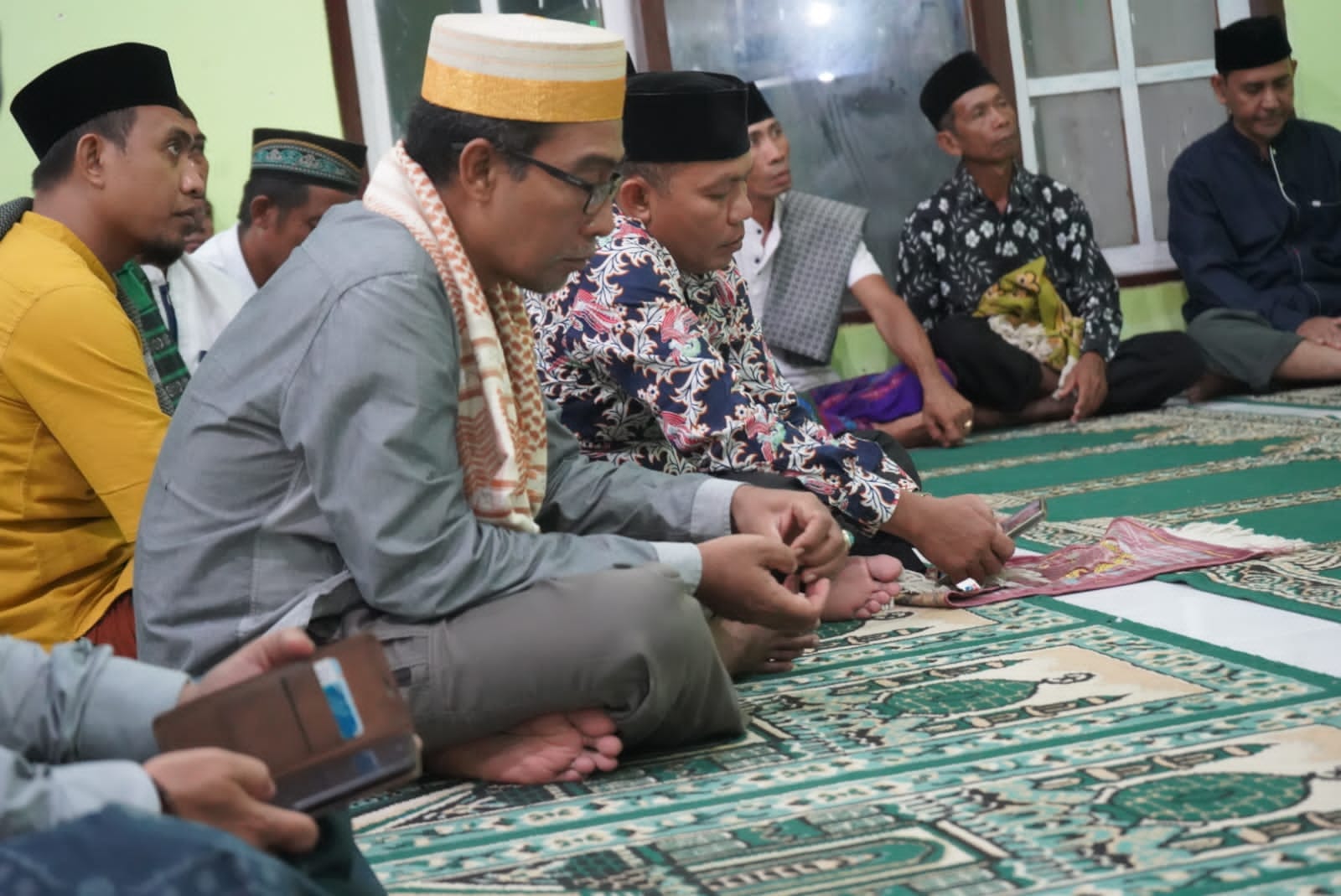 ada sambutan terakhirnya  Wakil Bupati mengucapkan terima kasih kepada kapolsek,Danramil,Bhabinsa yang telah menjaga keamanan lingkungan sehingga menj