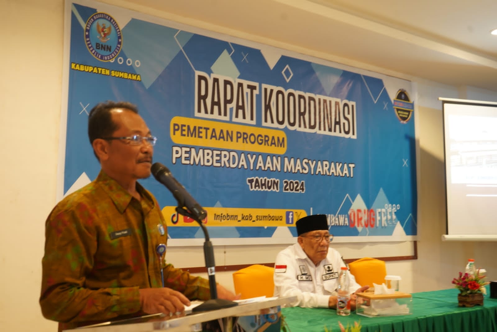 PERAN SEMUA PIHAK PENTING DALAM MENGHADAPI ANCAMAN NARKOBA 