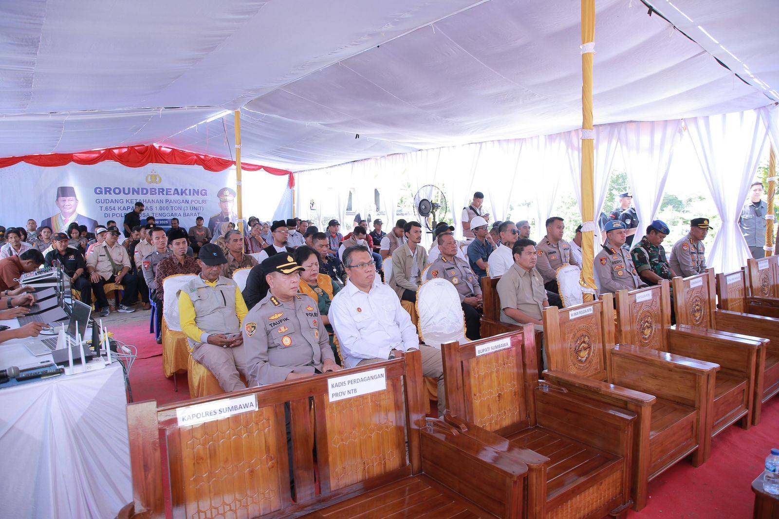 Sumbawa Perkuat Posisi sebagai Lumbung Jagung Nasional, Dukung Pembangunan Gudang Ketahanan Pangan Polri