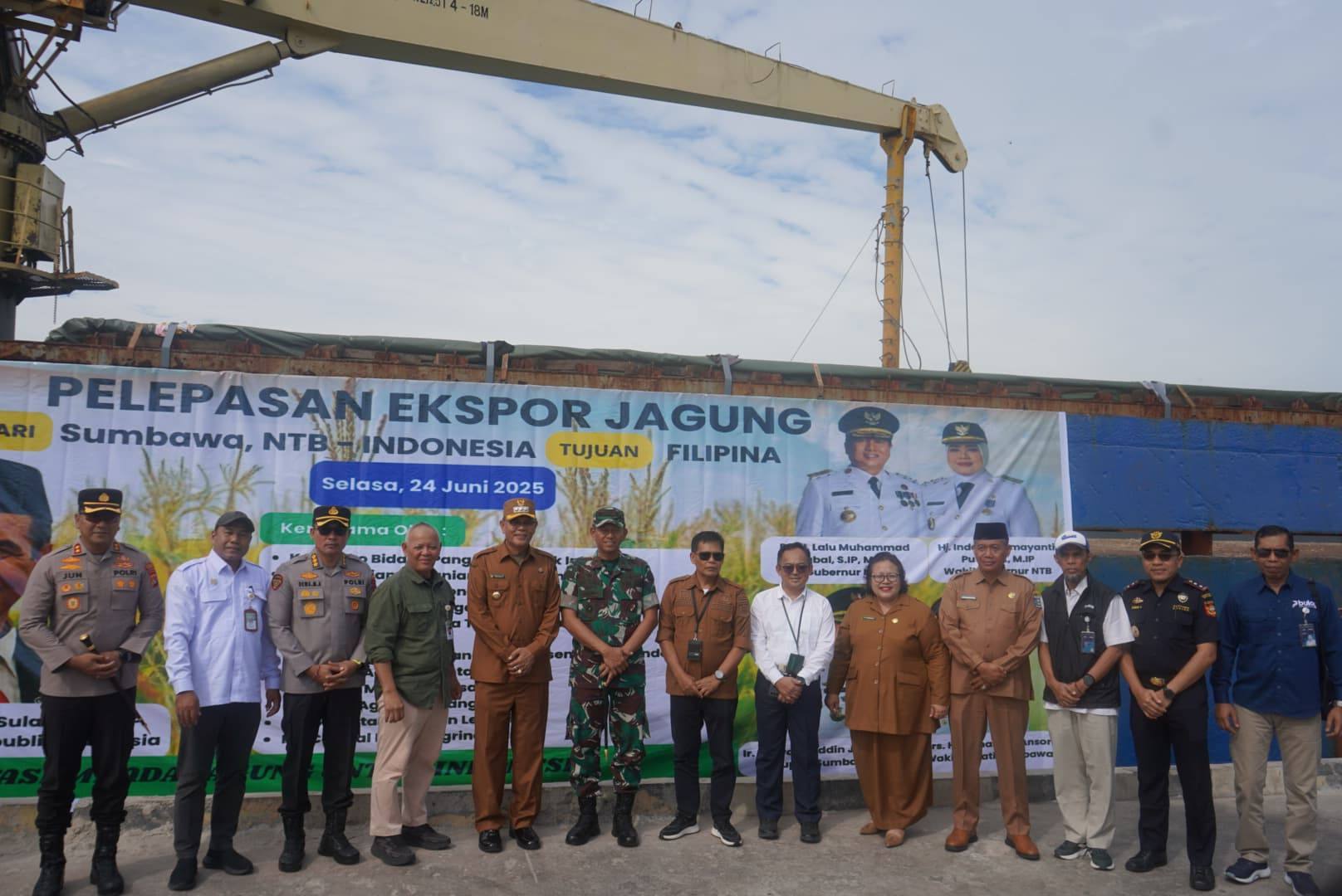Sumbawa Ekspor 6.000 Ton Jagung ke Filipina: Bupati Dorong Penguatan Infrastruktur Pertanian