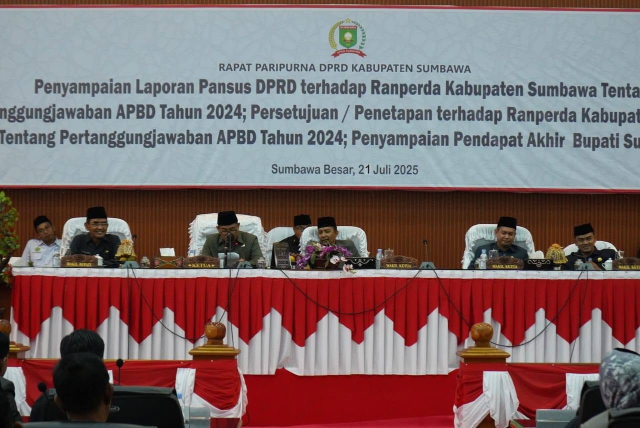 Wakil Bupati Hadiri Rapat Paripurna DPRD: Tegaskan Komitmen Pemda Selesaikan Permasalahan dan Tingkatkan Pembangunan Daerah