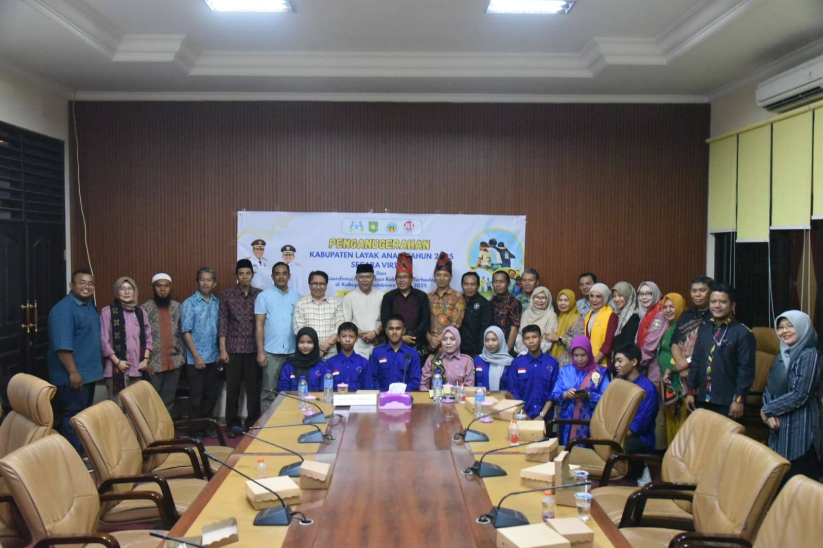 Sumbawa Raih Penghargaan Kabupaten Layak Anak Kategori Pratama Tahun 2025