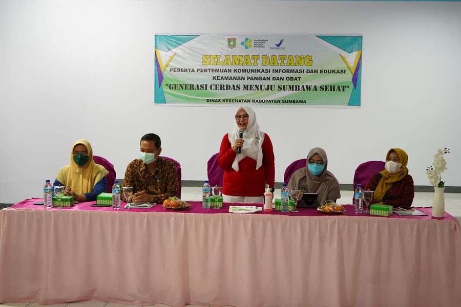 PERTEMUAN  KOMUNIKASI INFORMASI  DAN EDUKASI KEAMANAN PANGAN DAN OBAT 