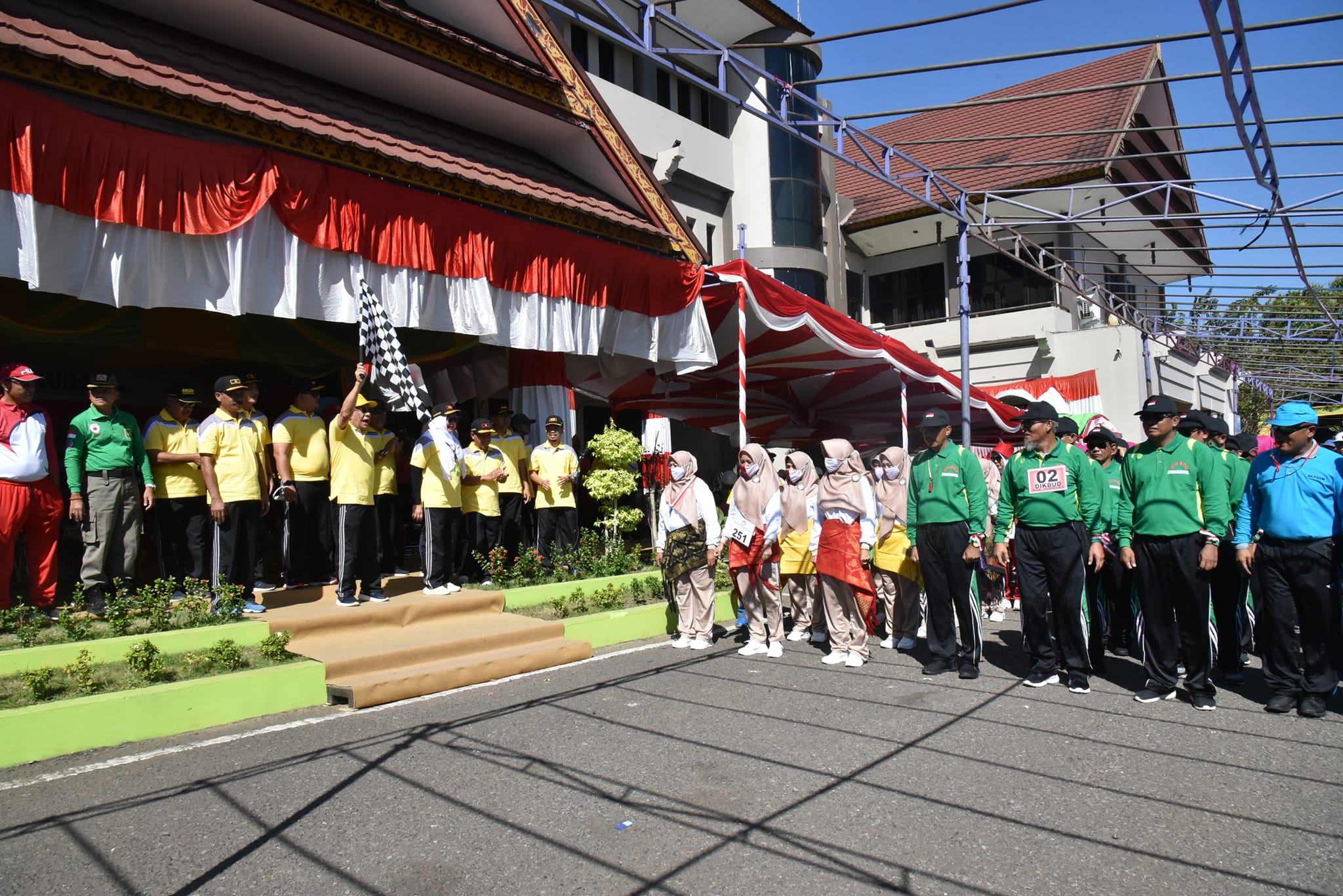 Lomba Gerak Jalan Merdeka 17 Agustus 2022