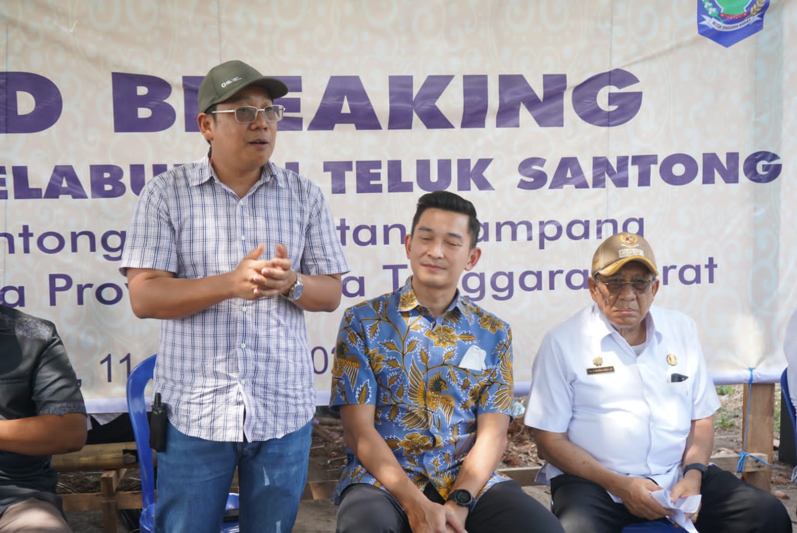 Ground Breaking Pembangunan Pelabuhan Teluk Santong