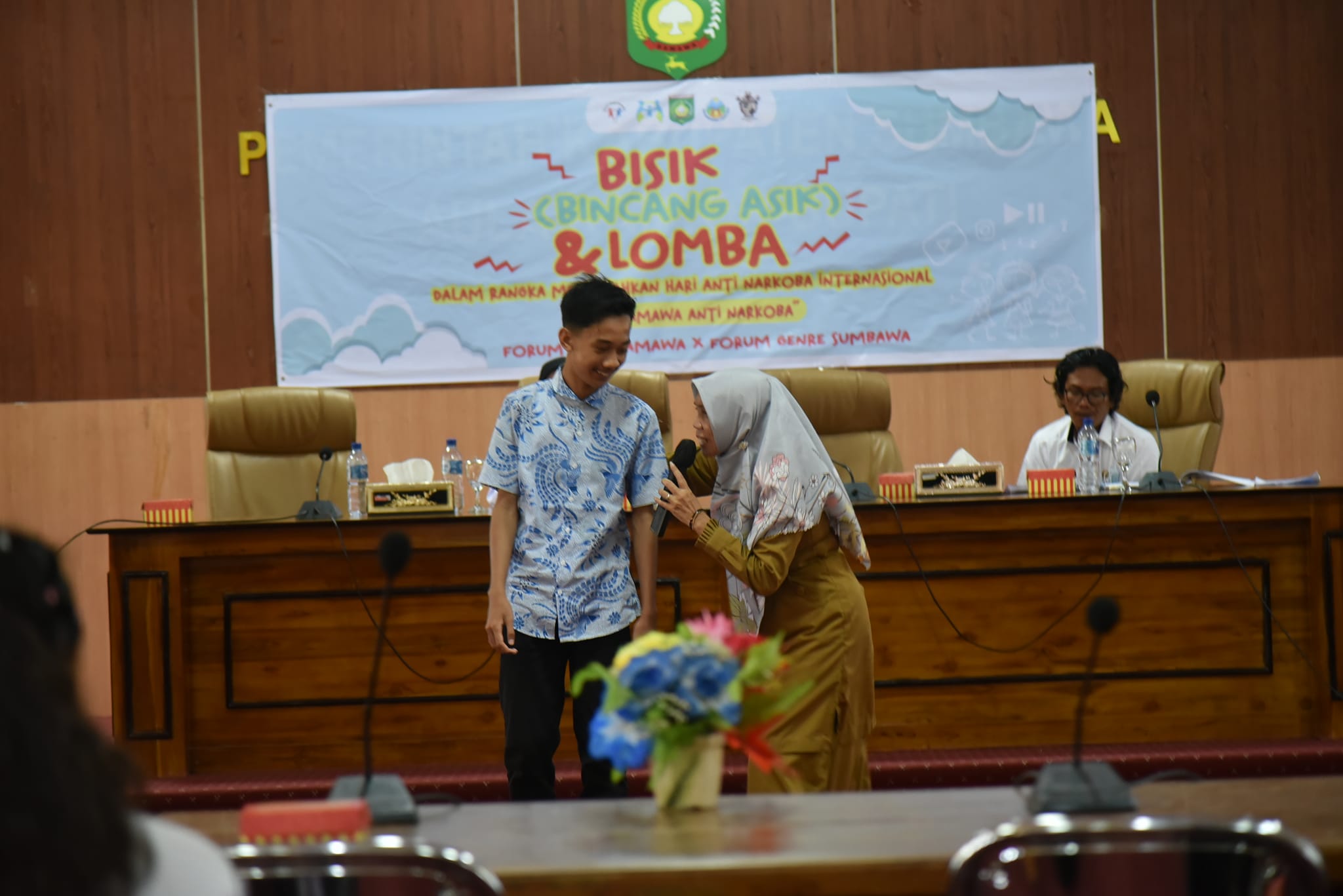 BISIK (Bincang Asik) dan Lomba Dalam Rangka Memeriahkan  Hari Anti Narkoba Nasional