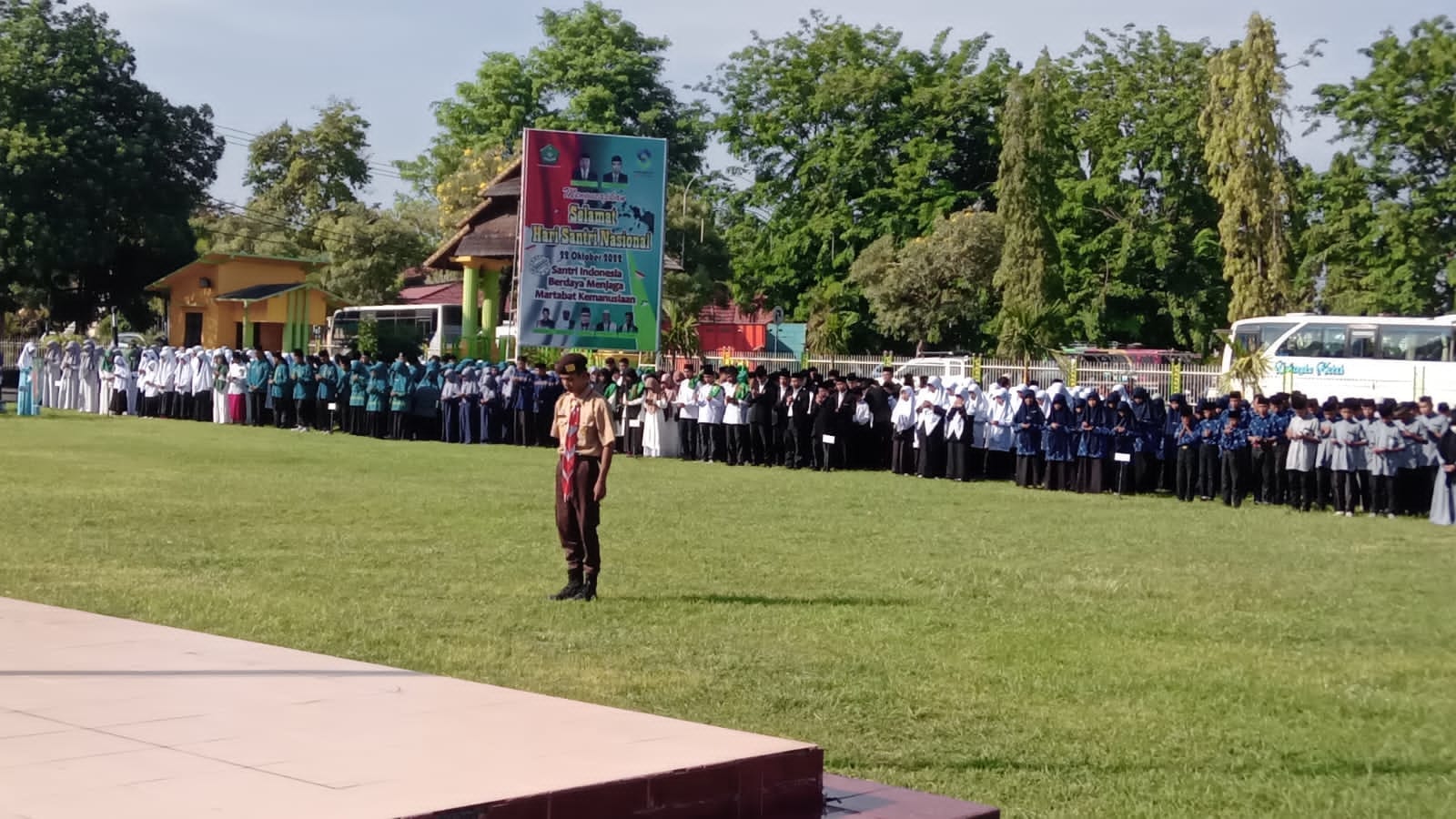 UPACARA PERINGATAN HARI SANTRI NASIONAL TAHUN 2022