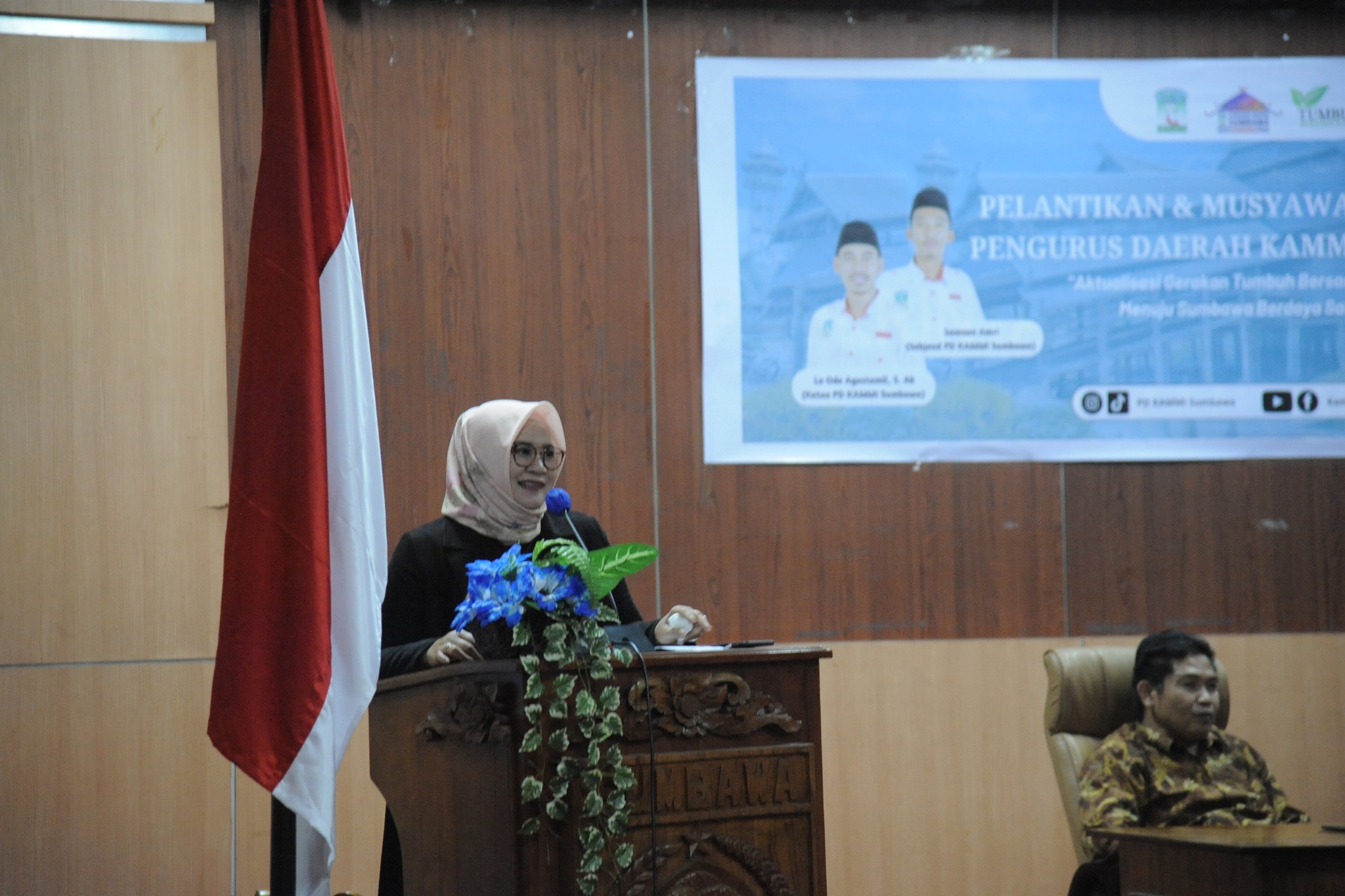 Pelantikan dan Musyawarah Kerja Pengurus Daerah Kesatuan Aksi Mahasiswa Muslim Indonesia (KAMMI) Sumbawa Periode 2022-2023