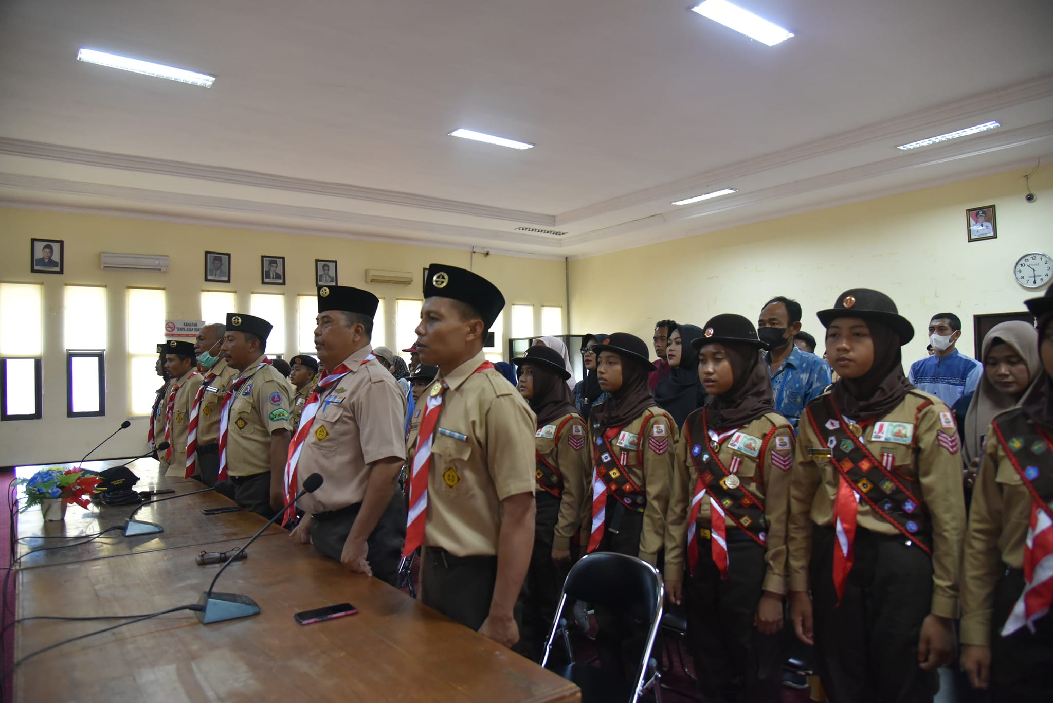 Pelepasan Peserta Jambore Nasional IX Kontingen Cabang Sumbawa