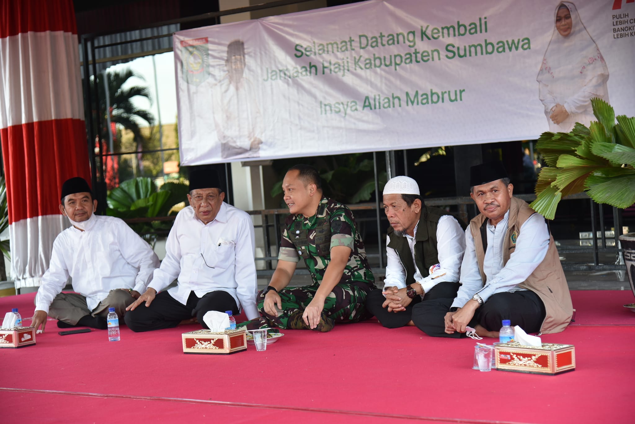 Penyambutan Kepulangan Jama'ah Haji 2022