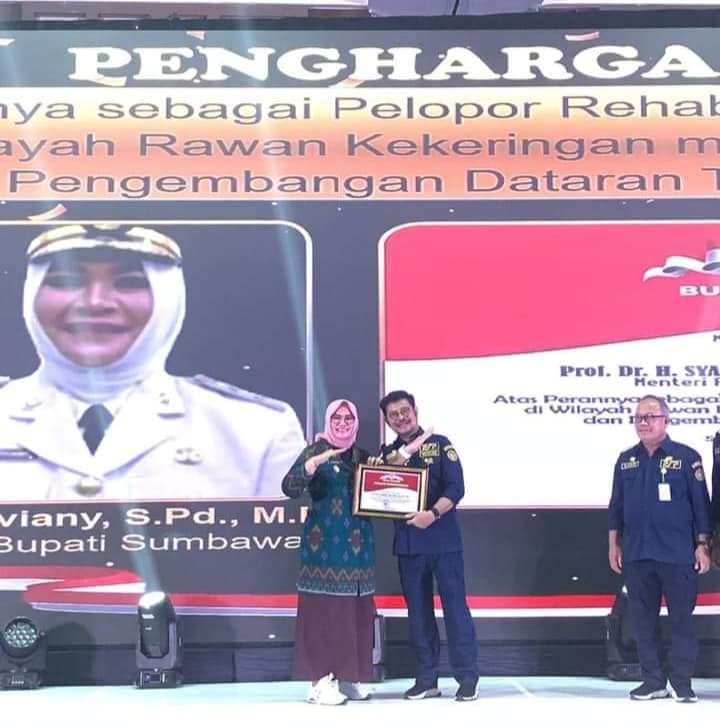 Pemkab Sumbawa Beri Apresiasi Kepada Menteri Pertanian RI