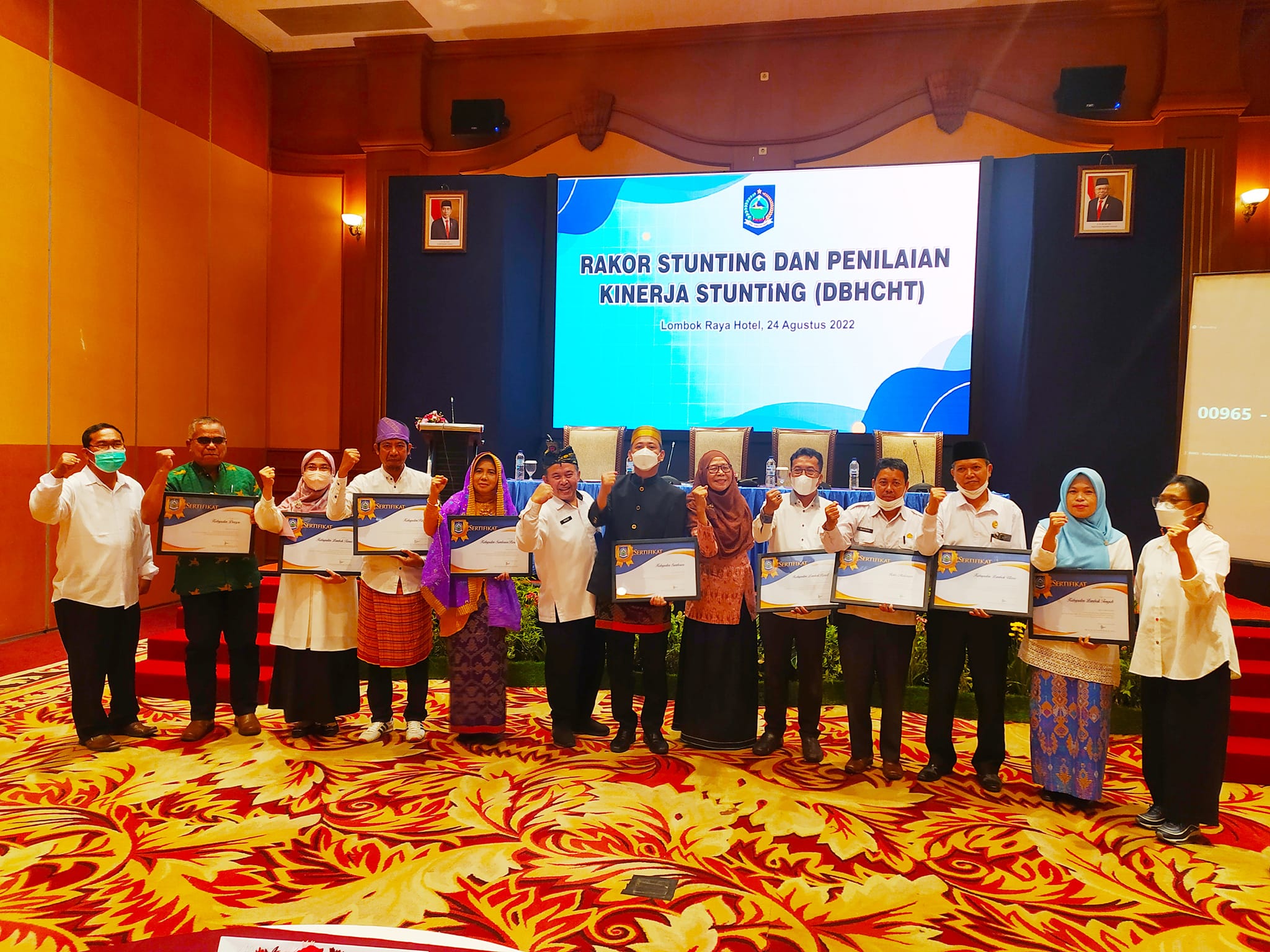 Rakor Stunting dan Penilaian Kinerja Stunting 2021 Tahun 2022