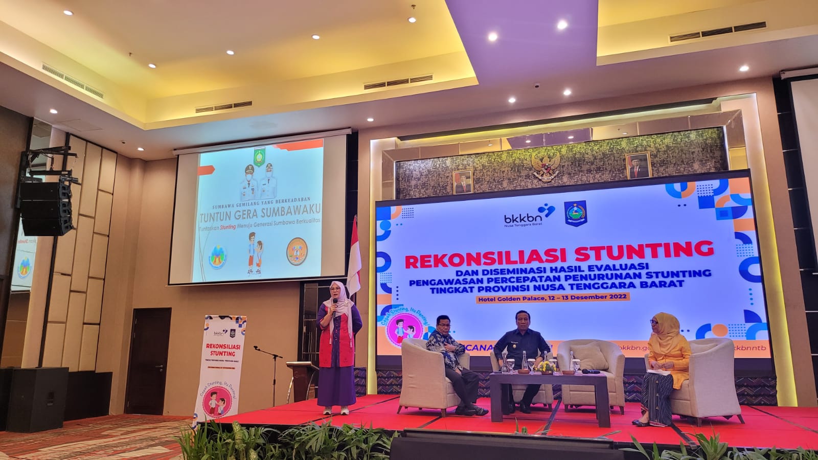 Rekonsiliasi Stunting dan Diseminasi Hasil Evaluasi Pengawasan Percepatan Penurunan Stunting Tingkat Provinsi NTB