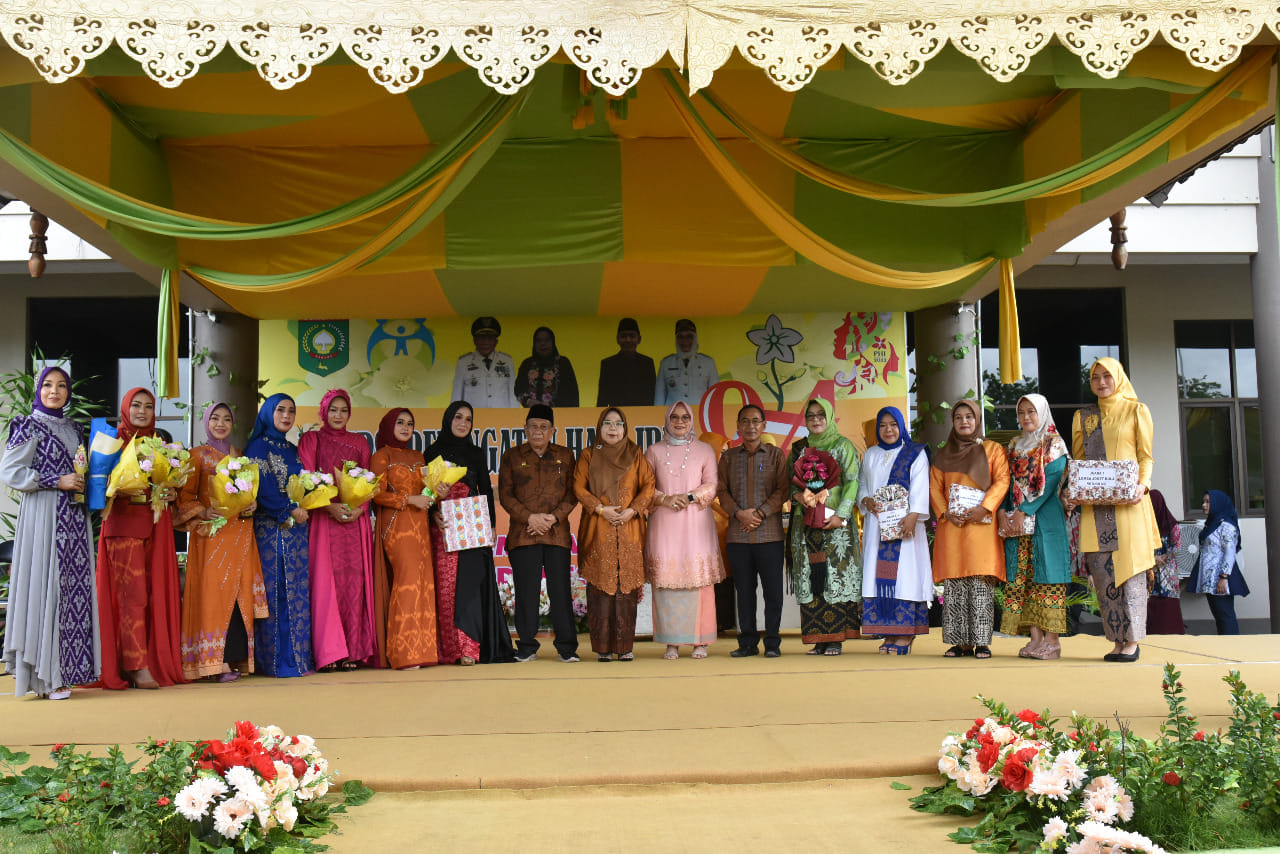 Berlangsung Meriah Resepsi Peringatan Hari Ibu Dihadiri Oleh Bupati dan Wakil Bupati