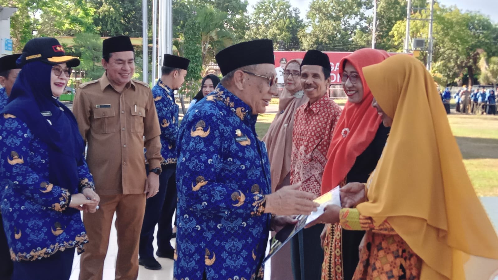 UPACARA SENIN  PERTAMA BULAN  OKTOBER 2022 SEKALIGUS PERINGATAN HARI KESAKTIAN PANCASILA