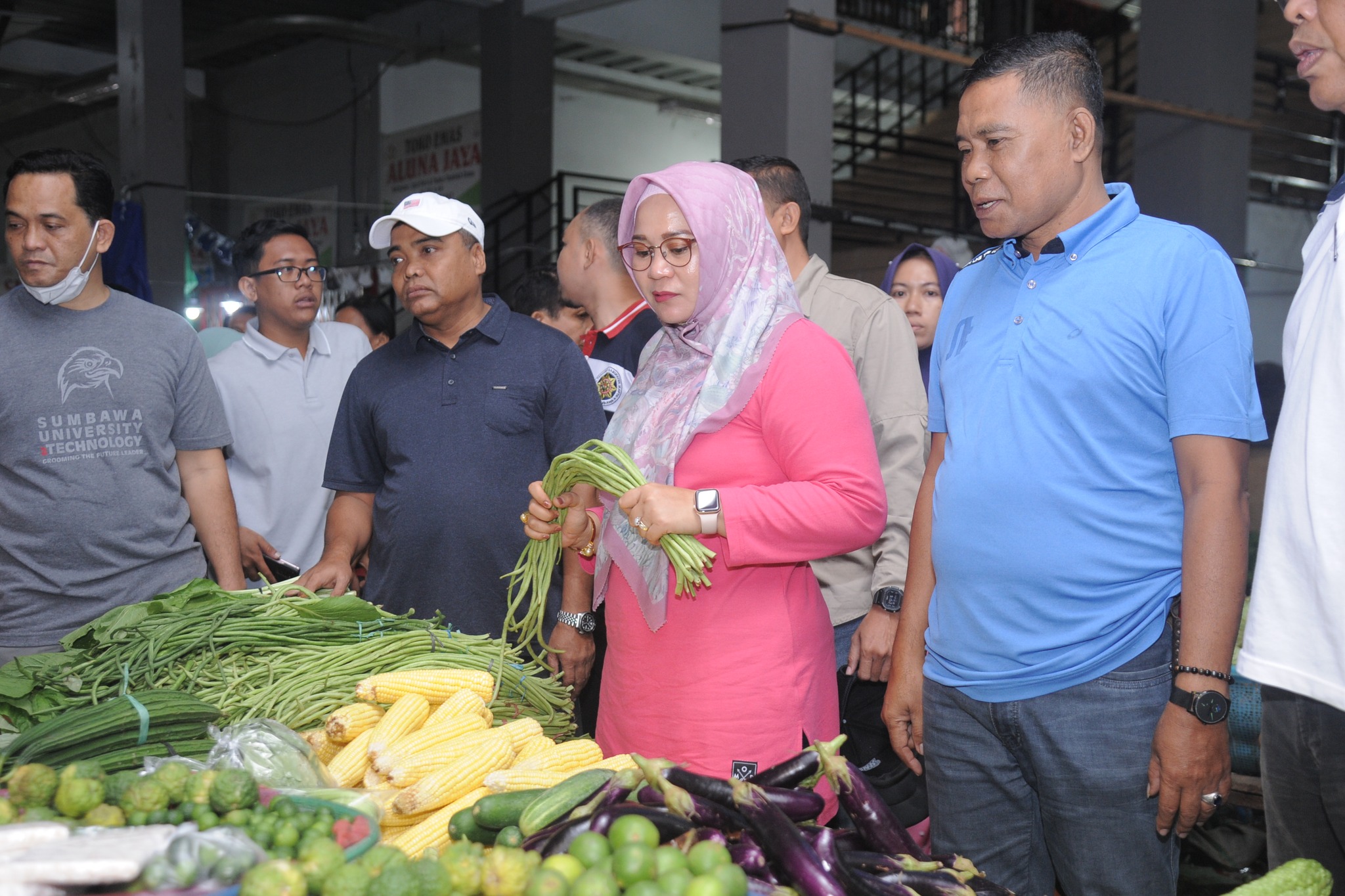 Jelang Tahun Baru Wabup Gelar Sidak, Pastikn Pasokan dan Stok Sembako Aman