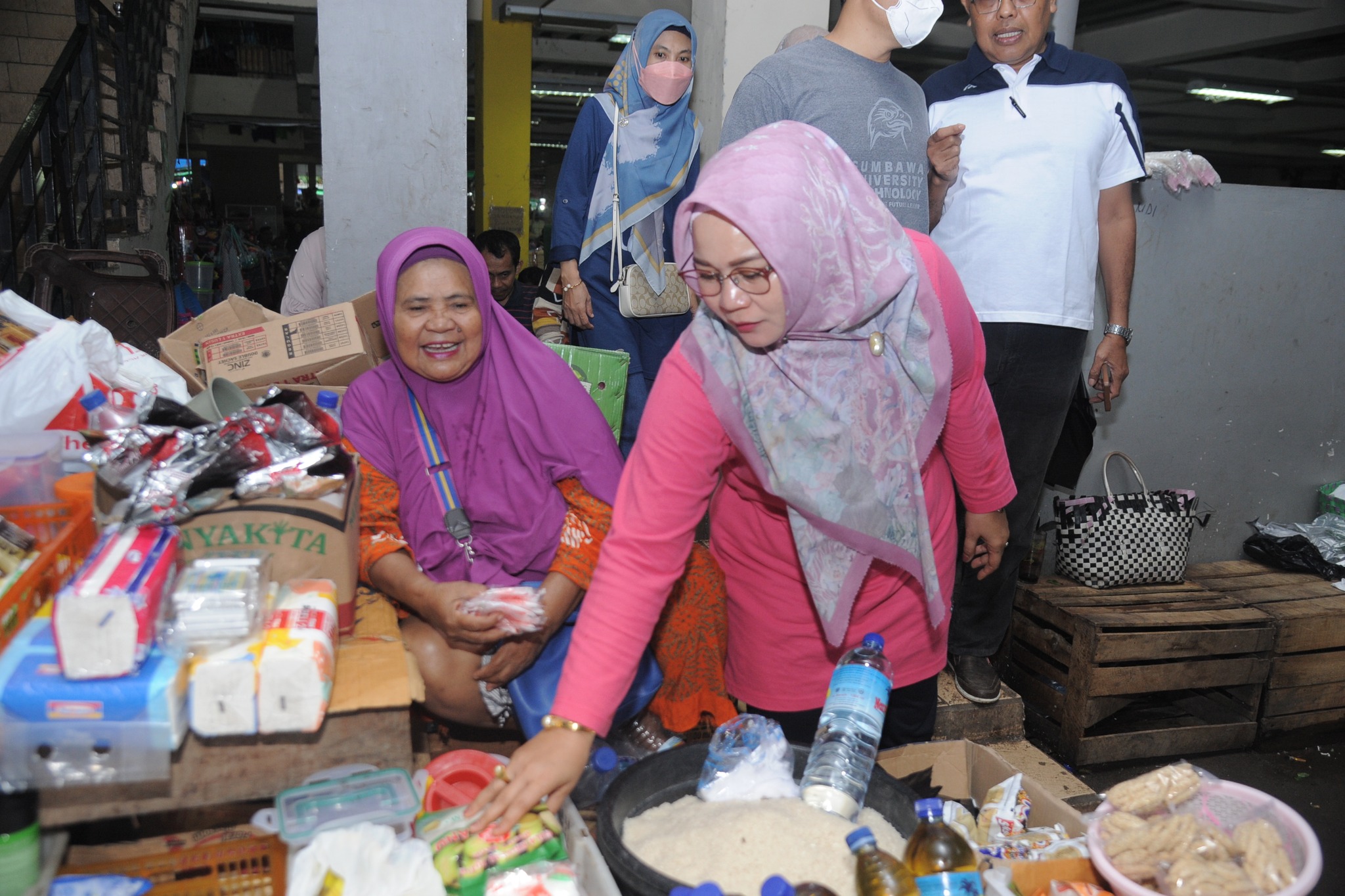 Pastikan Pasokan Sembako Aman Jelang Tahun Baru Wabup Gelar Sidak