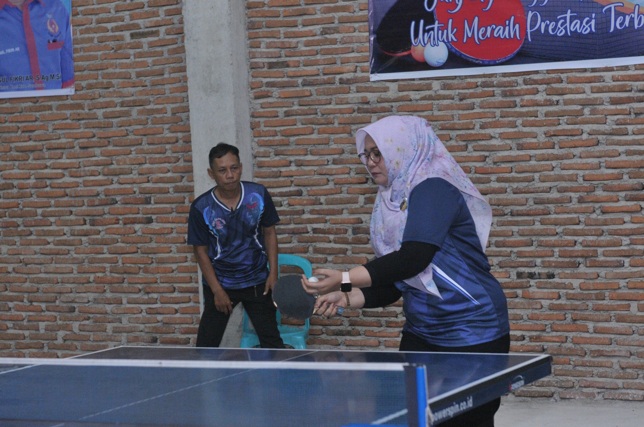 Wabup Novy Buka Gelaran Kejuaraan Tenis Meja "Gemilang Cup II"
