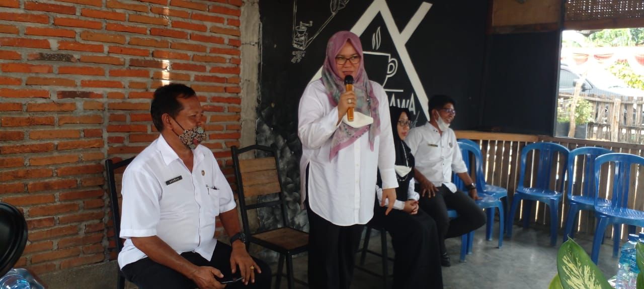 WAKIL BUPATI SUMBAWA BERKUNJUNG KE P2L KWT BUNTAR DESA SIMU KEC. MARONGE
