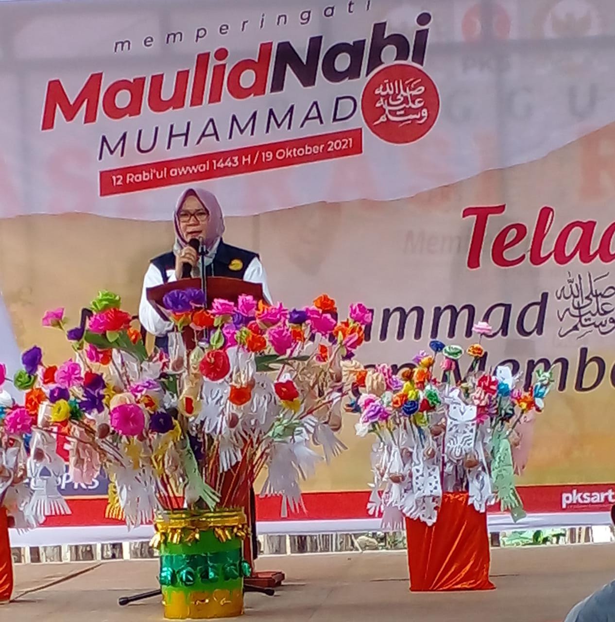 WAKIL BUPATI SUMBAWA HADIR PADA MAULID NABI MUHAMMAD SAW DI RUMAH ASPIRASI DPR RI