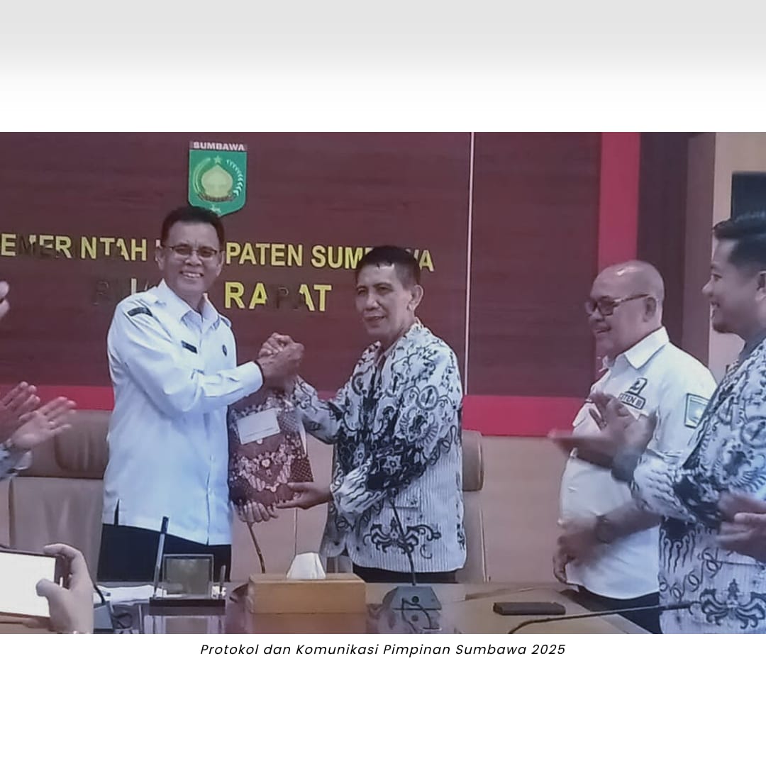 Bupati Sumbawa Terima Kunjungan PGRI, Bahas Penghijauan, Sholat Subuh Berjamaah, dan Kesejahteraan Guru