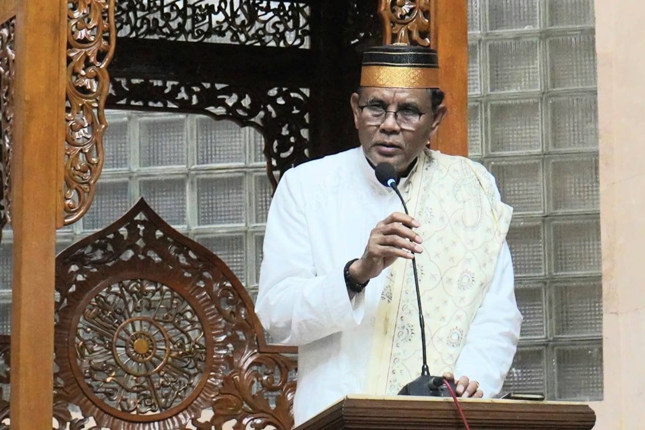 Peringatan Nuzulul Qur'an di Masjid Agung Nurul Huda: Bupati Ajak Masyarakat Jadikan Al-Qur'an sebagai Pedoman Hidup