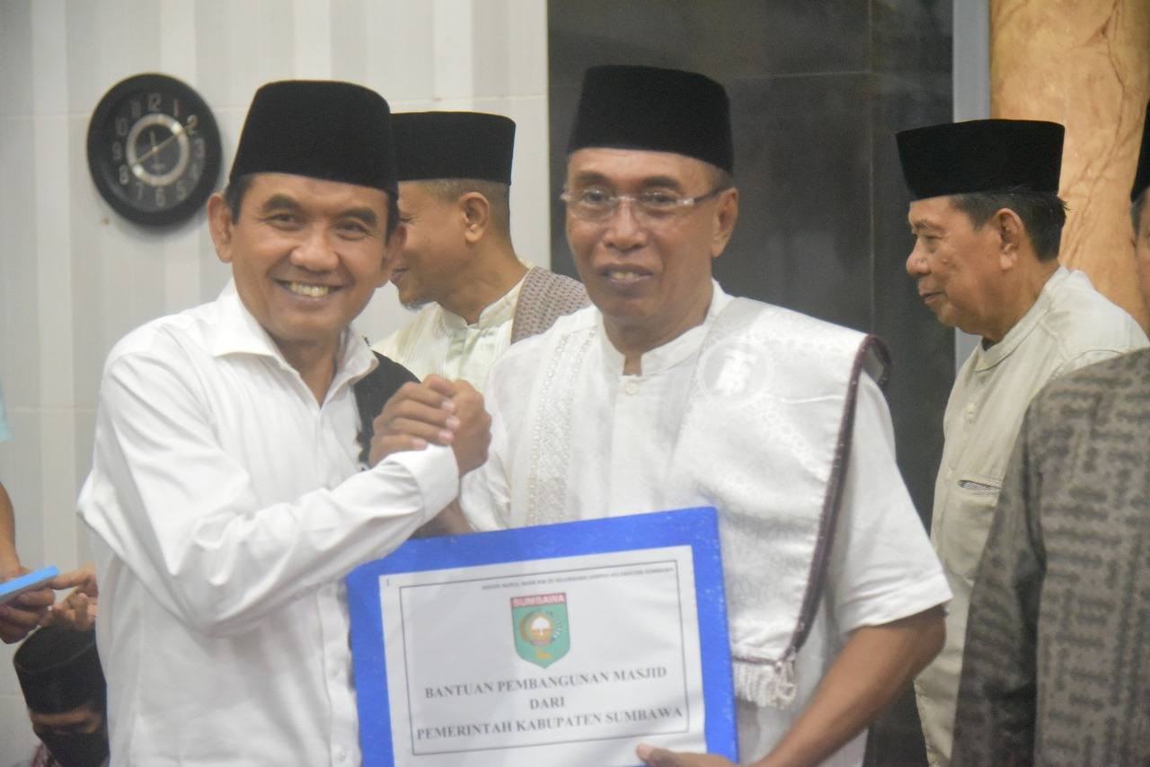 Wakil Bupati Sumbawa Safari Ramadhan di Masjid Nurul Iman, Kelurahan Lempeh