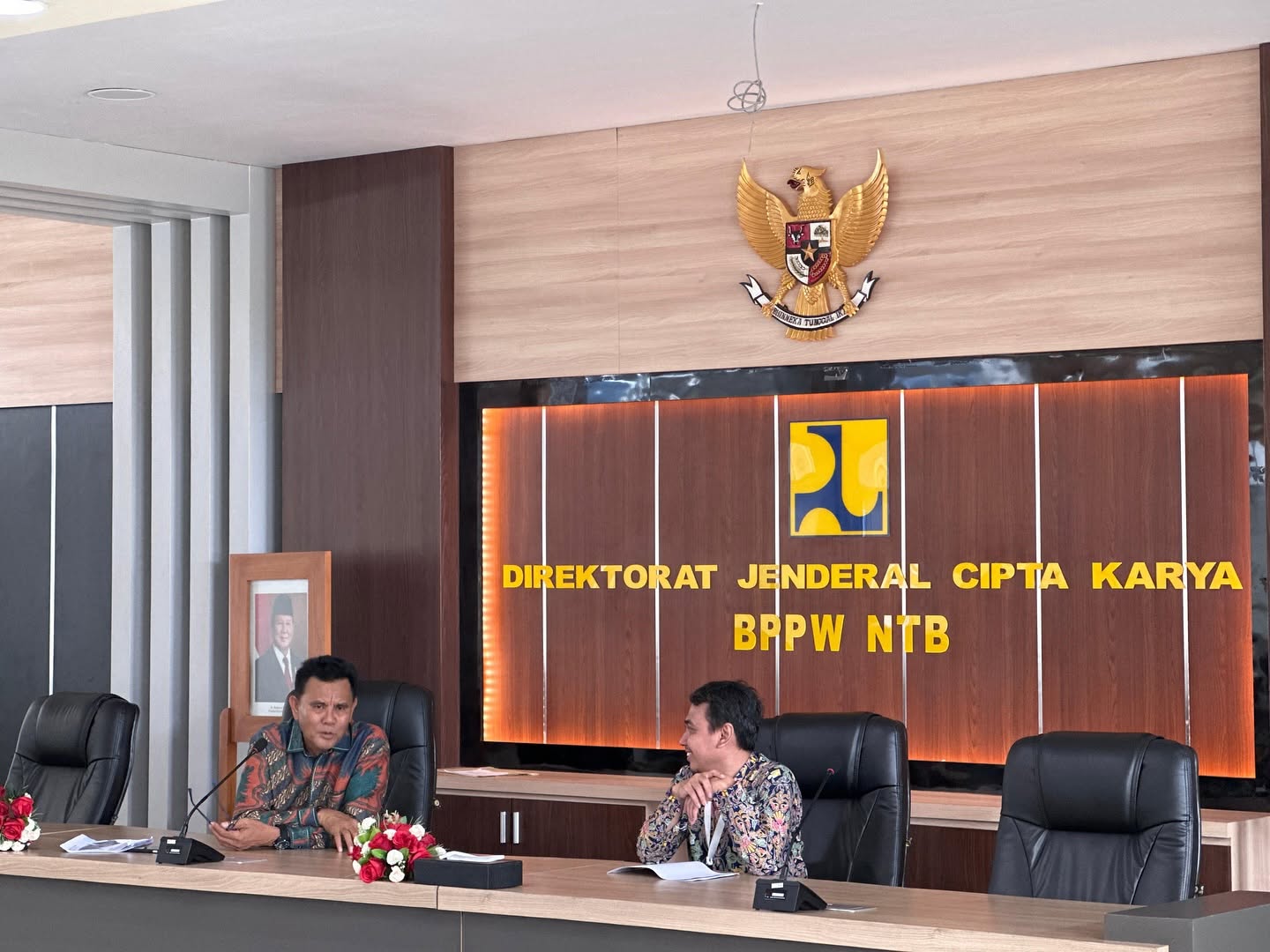 Pemkab Sumbawa Audiensi dengan BPPW NTB Bahas Kelanjutan Proyek Infrastruktur Permukiman