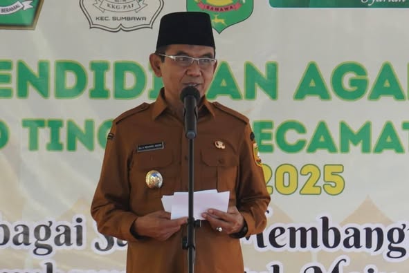 Wakil Bupati Sumbawa Buka Olimpiade Pendidikan Agama Islam (OPAI) ke-11 Tingkat Kecamatan Sumbawa