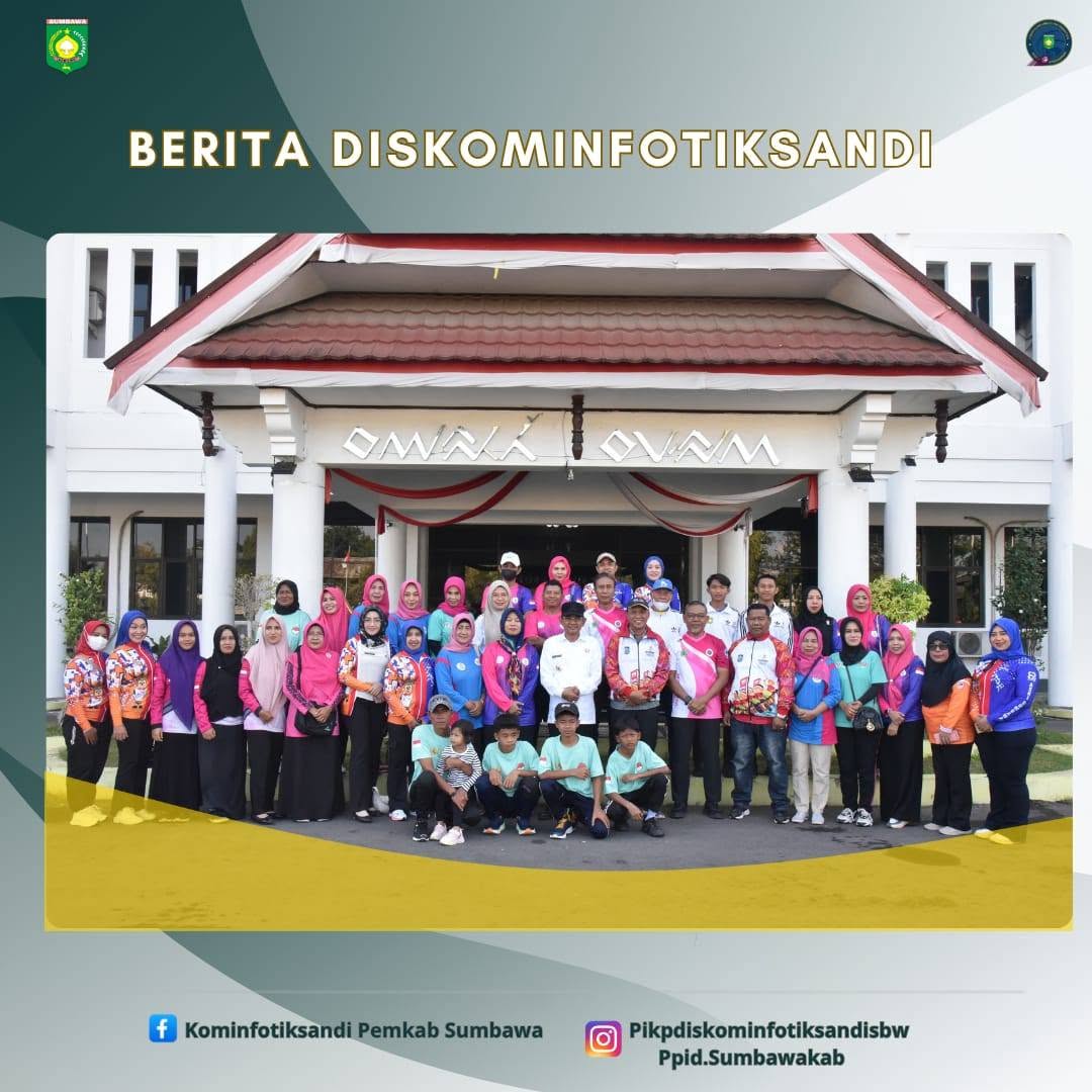 Wabup Sumbawa Lepas Kontingen KORMI untuk FORNAS VIII Tahun 2025