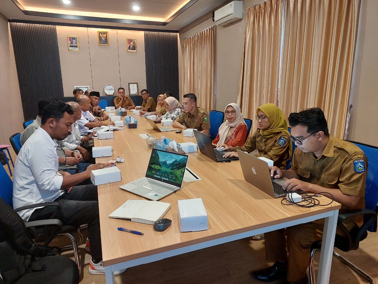 Pemkab Sumbawa Hadiri Rapat Penentuan Pembagian Blok WPR Lantung II