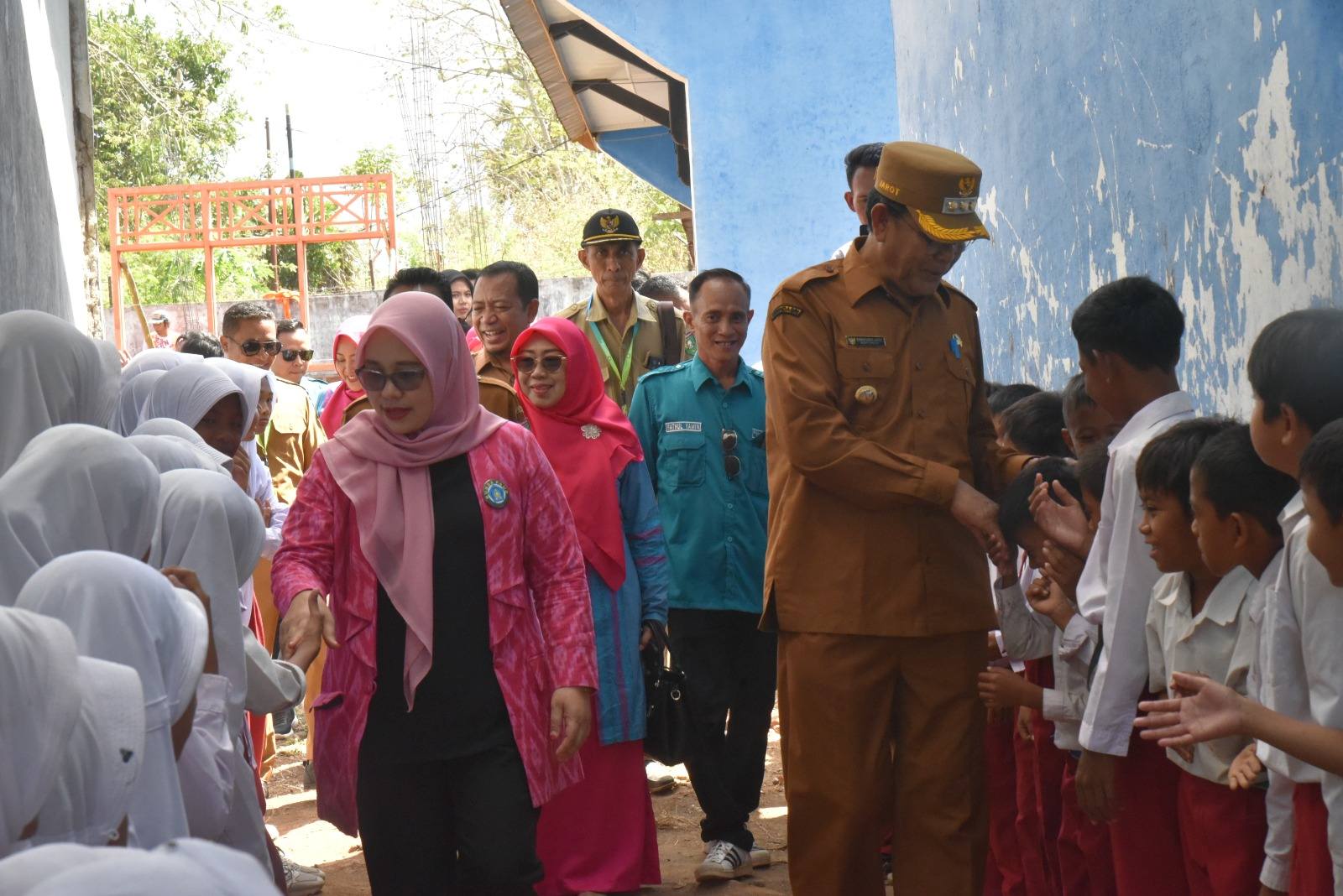 Bunda PAUD Kabupaten Sumbawa Gelar Monitoring Transisi PAUD-SD dan Tinjau Revitalisasi PAUD HI di Kecamatan Empang