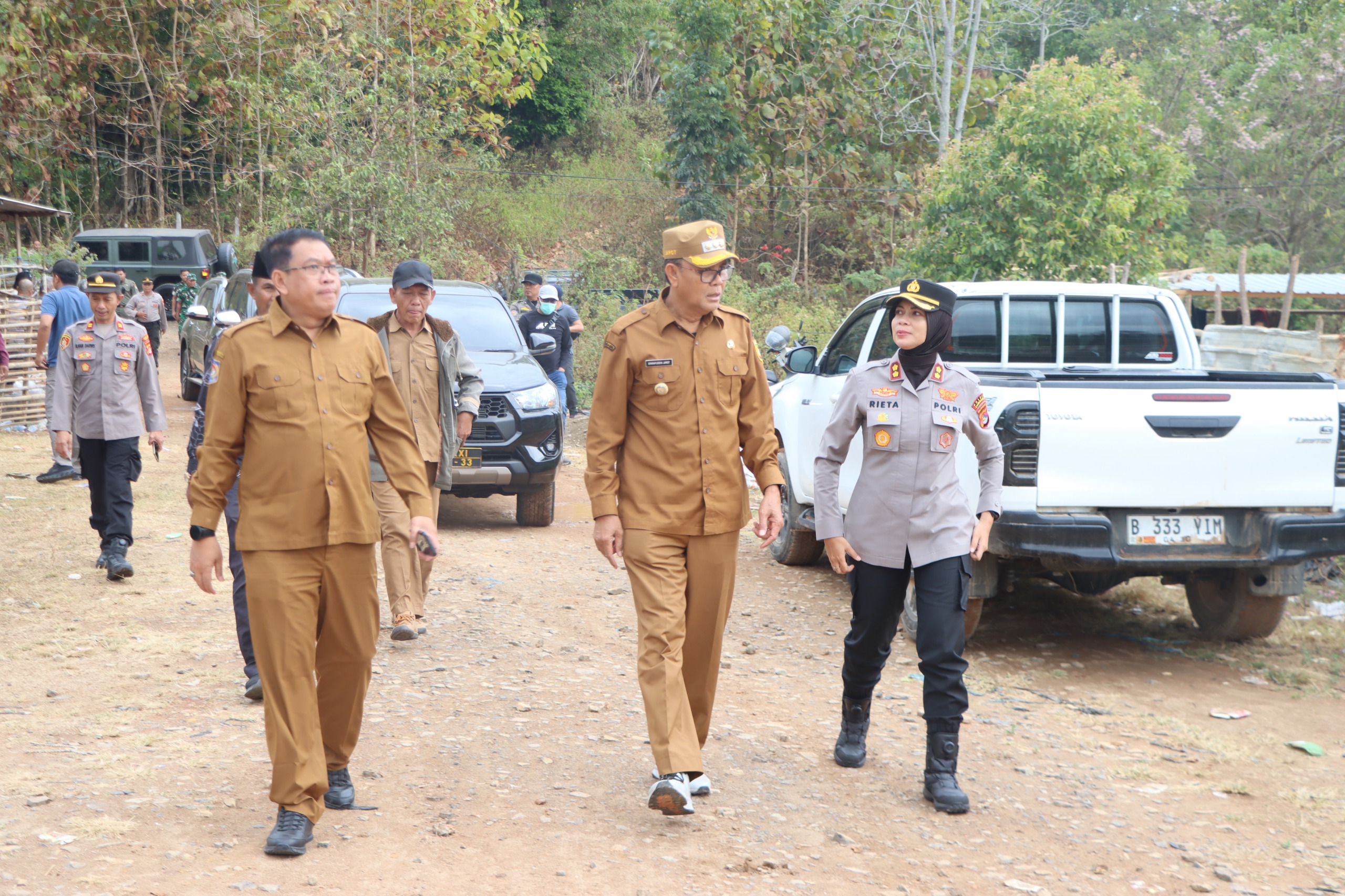 Bupati Sumbawa dan Forkopimda Tinjau Tambang Rakyat Lantung, Tegaskan Penegakan Aturan dan Percepatan Legalitas WPR-IPR